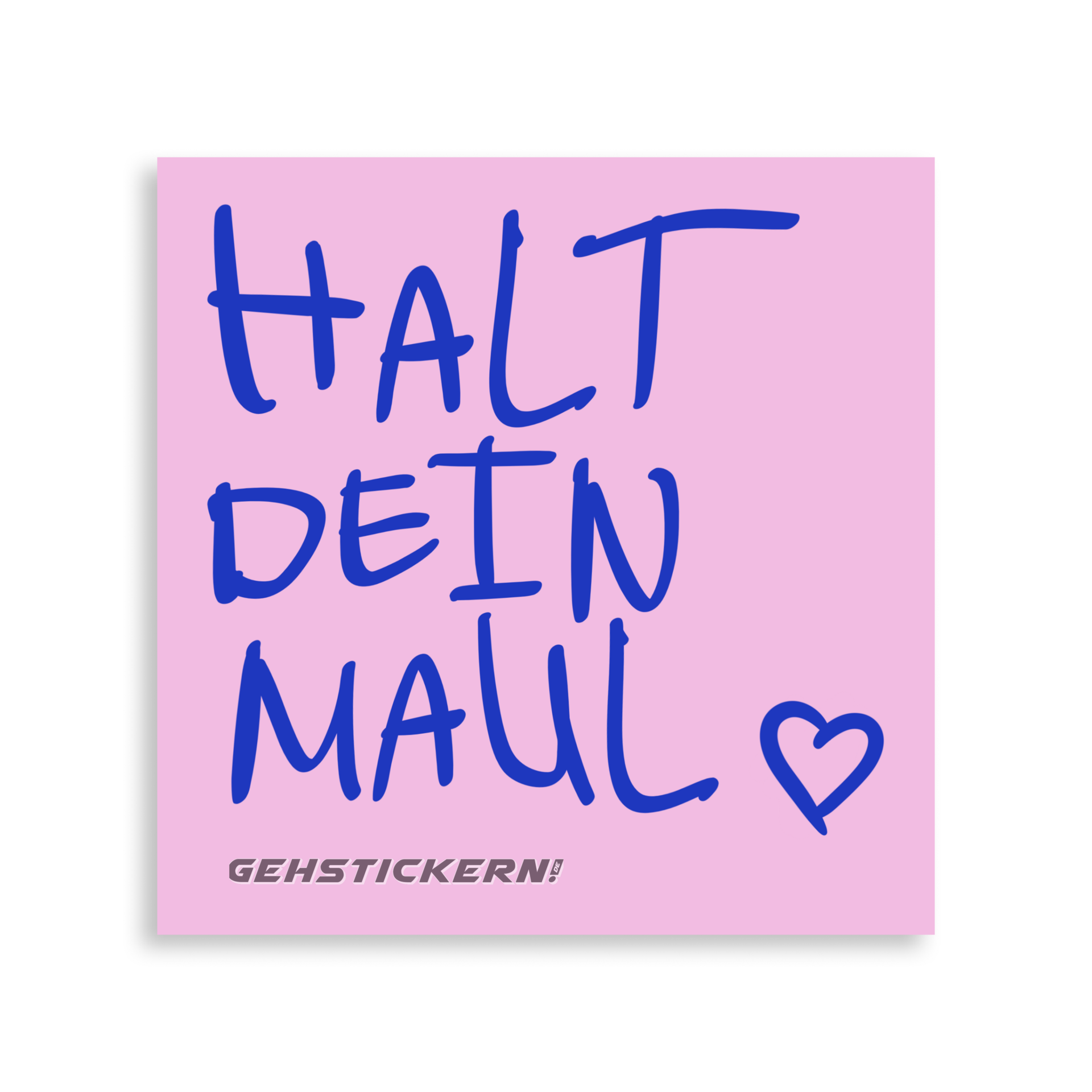 Halt dein Maul